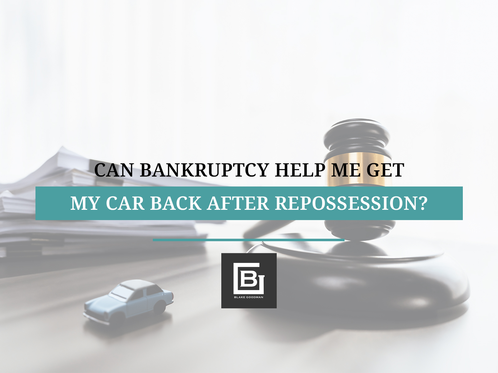 Can Bankruptcy Help Me Get My Car Back After Repossession?