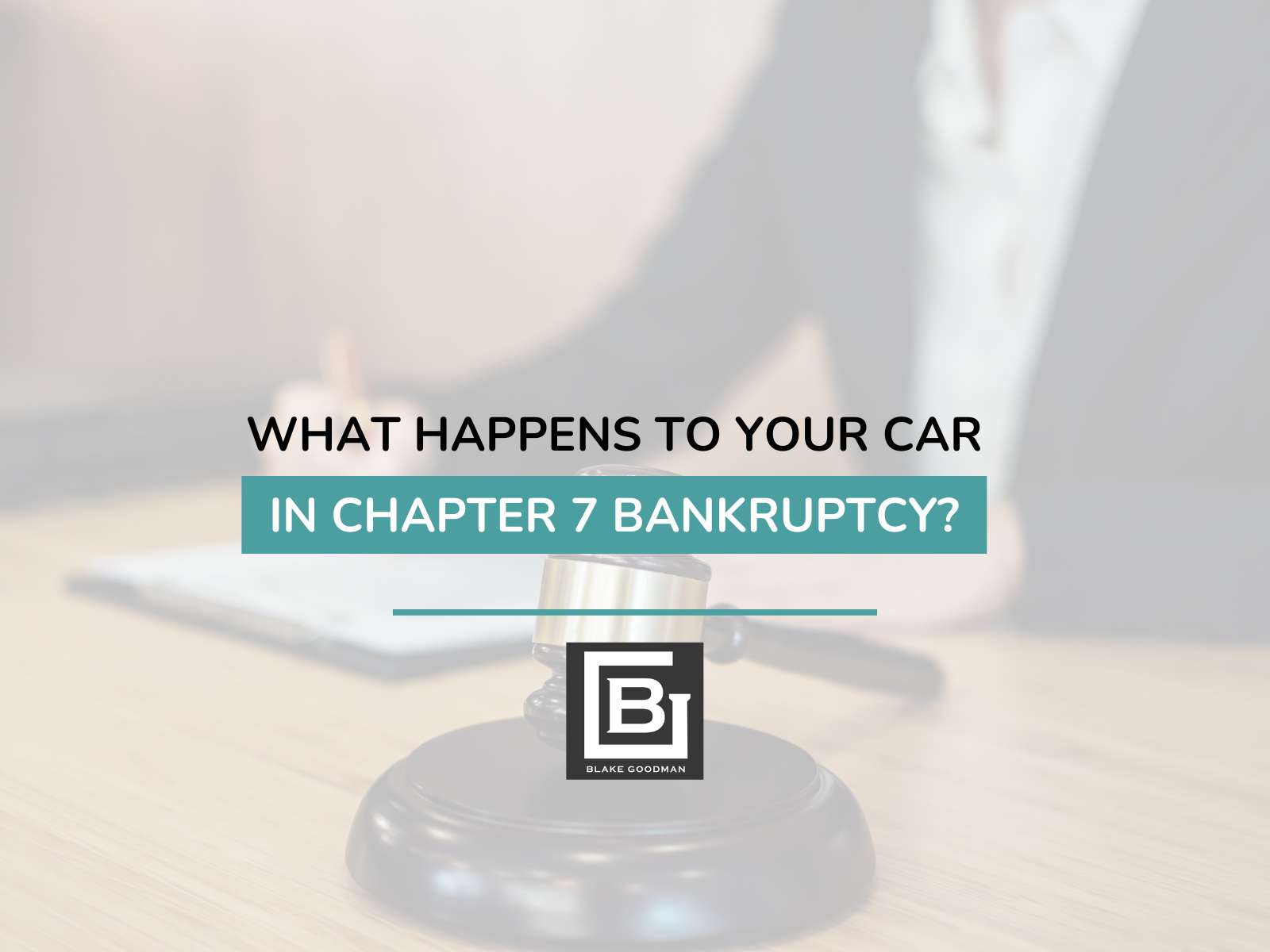 What Happens To Your Car In Chapter 7 Bankruptcy?